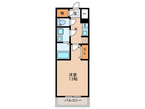 S-RESIDENCE豊国通の物件間取画像